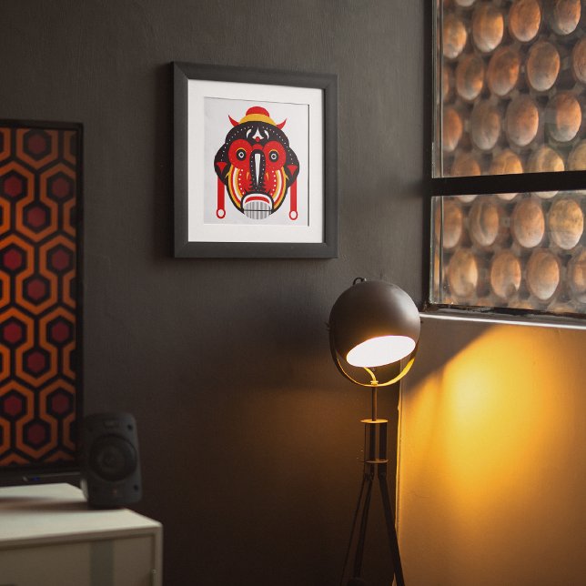 Goli Tribal Mask Leinwanddruck (Von Creator hochgeladen)