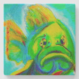 Goliath Grouper Sandstone Untersetzer