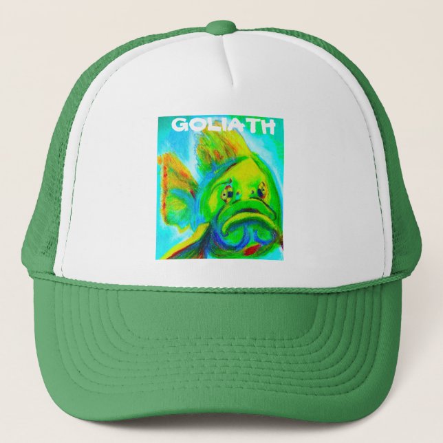 GOLIATH GROUPER TRUCKER HAT TRUCKERKAPPE (Vorderseite)