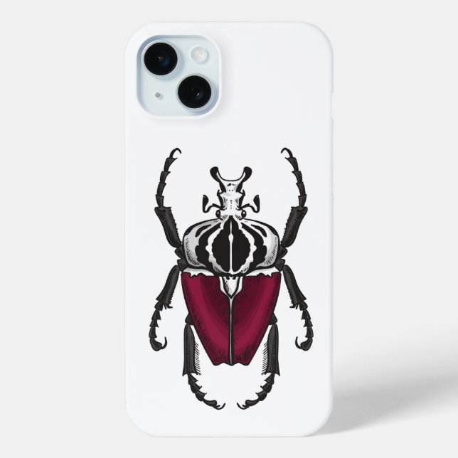 Goliath-Käfer Case-Mate iPhone Hülle (Rückseite)