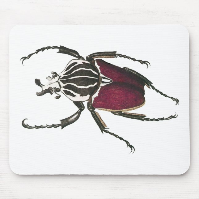 Goliath-Käfer Mousepad (Vorne)
