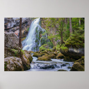 Golling Waterfall, Gollinger Wasserfall, Österreic Poster