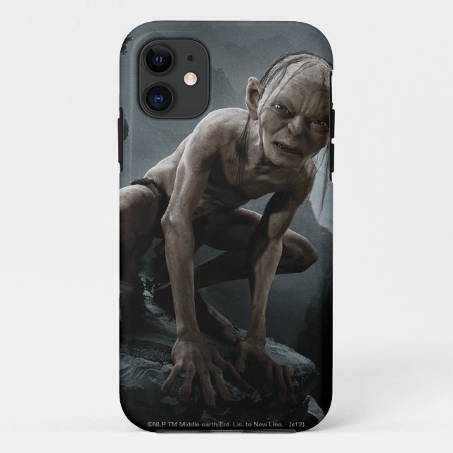 GOLLUM™ auf einem Felsen Case-Mate iPhone Hülle (Rückseite)