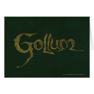 GOLLUM™ Name - Texturiert