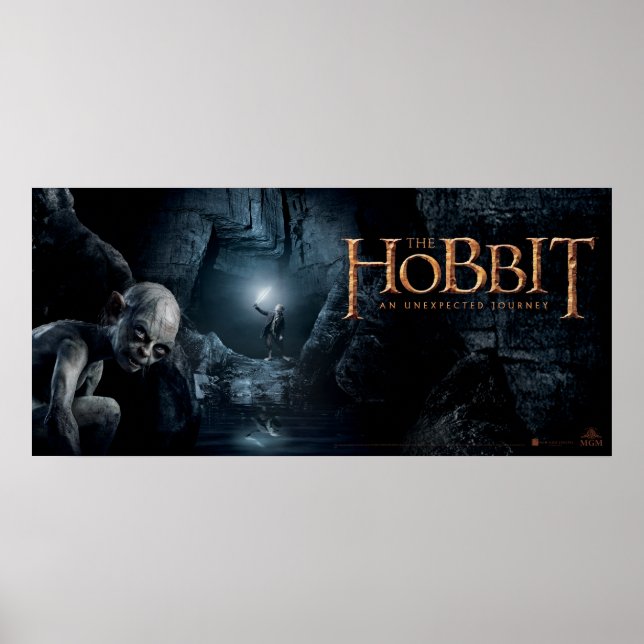 GOLLUM™ und BILBO BAGGINS™ Poster (Vorne)