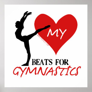 Golly Girls - Meine Herzschläge für Gymnastik Poster