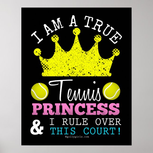 Golly Girls: Tennis Princess regiert über diesen H Poster (Vorne)