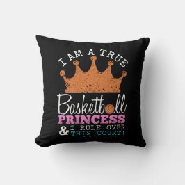 Golly Mädchen: Basketball-Prinzessin Rule This Kissen