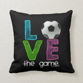 Golly Mädchen: Fußball - Liebe das Spiel Kissen