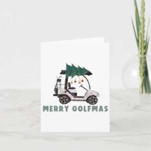 Golmas Golf Cart Weihnachtsbeleuchtung Golfer Go Karte