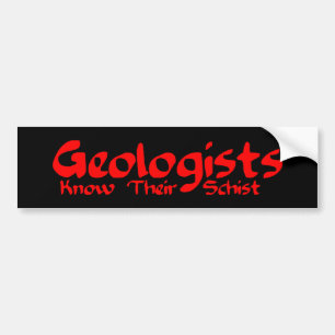 Gologists kennen Schiefer-Autoaufkleber Autoaufkleber