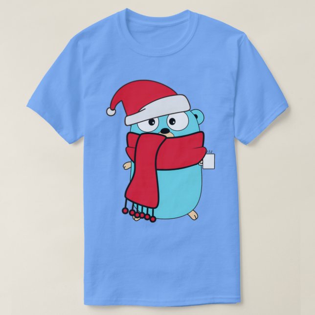 Golpher Golang T-Shirt (Design vorne)