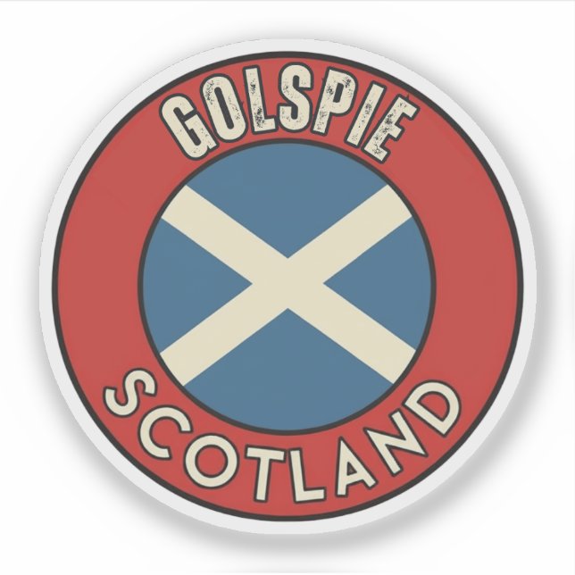 Golspie, Schottland Aufkleber (Vorderseite)