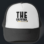 Golvater Funny Golf Lover Vater Gabe Golfer Truckerkappe<br><div class="desc">Mach deinen eigenen LKW-Hut. Das Design-Tool erlaubt es Ihnen,  Ihre Kunst,  Designs oder Fotos hinzuzufügen,  um einen einzigartigen amerikanischen LKWer Hut zu schaffen! Sie können Text mit coolen Schriftart hinzufügen und eine Vorschau Ihrer Kreation sehen! Unser einfaches Personalisieren von Trucker Hat keine Mindestbestellungen und wird beim Kauf gemacht!</div>