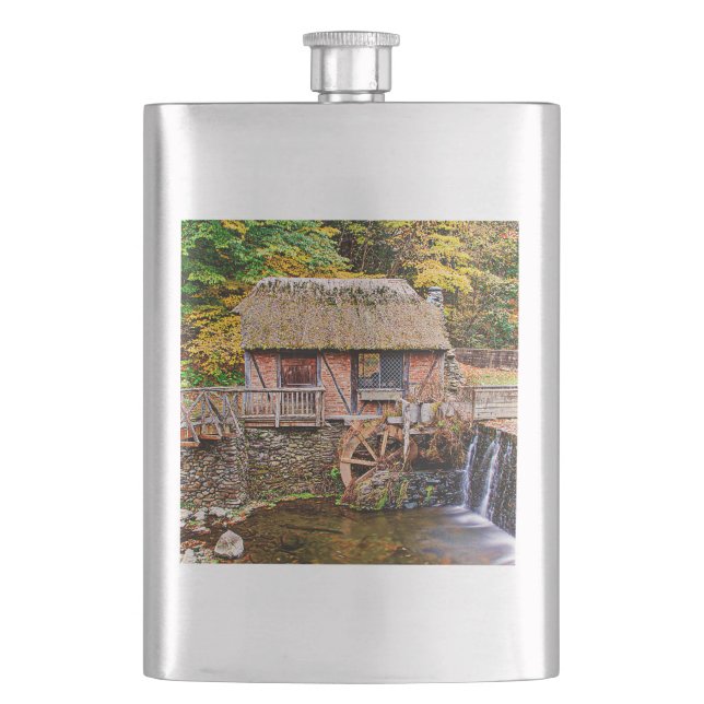 Gomez Mill Flachmann (Vorderseite)