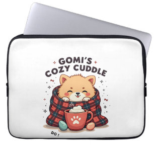 Gomis Cozy Cuddle Vintage Hunde-Decke Design Stör Laptopschutzhülle