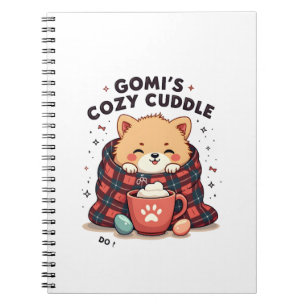 Gomis Cozy Cuddle Vintage Hundedecken-Design Störe Notizblock