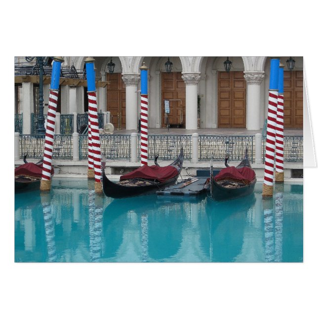 Gondel an dem venezianischen, Las Vegas (Vorderseite (Horizontal))