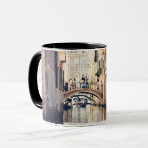 Gondel-Fotografie der Bestimmungsort-  Venedig Tasse