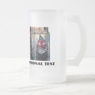 Gondel in Venedig, Italien Mattglas Bierglas
