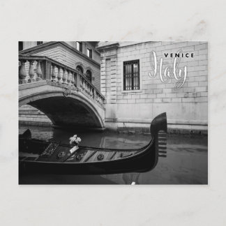 Gondel in Venedig, Italien Postkarte