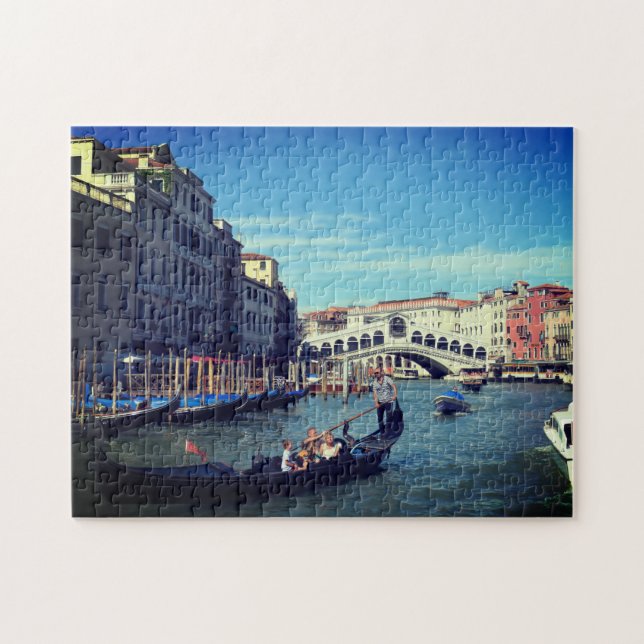Gondel in Venedig, Italien - Puzzle (Horizontal)