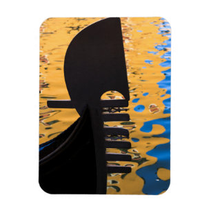 Gondel und Wasserarme, Italien Magnet