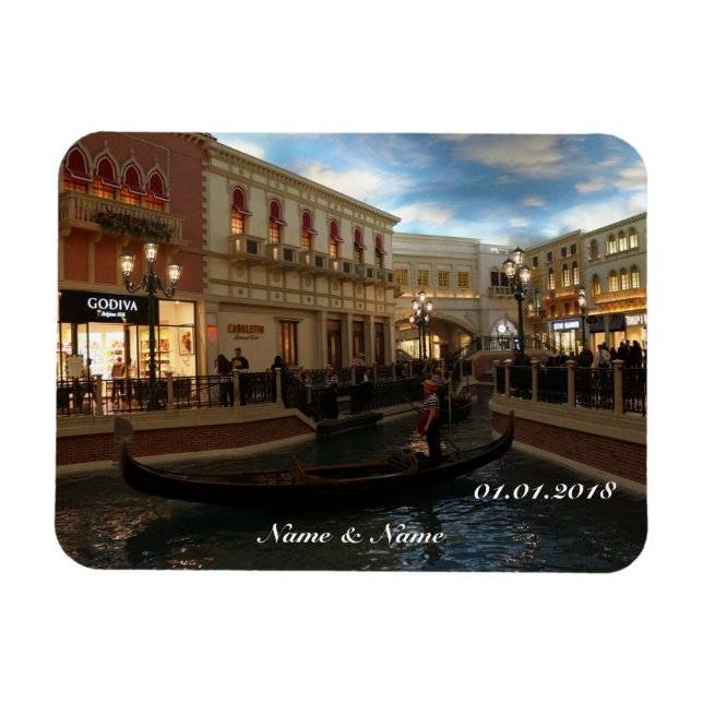 Gondelfahrt auf dem Venezianischen Magnet (Horizontal)