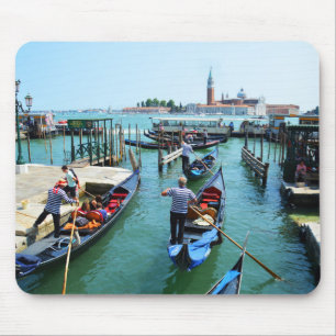 Gondelfahrt in Venedig Mousepad