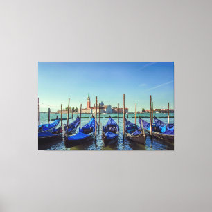 Gondeln in Venedig, Italien Leinwanddruck