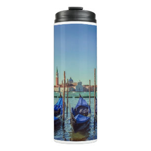 Gondeln in Venedig, Italien Thermosbecher