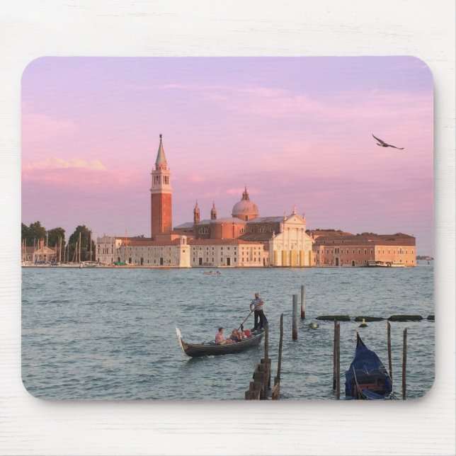 Gondeln Mousepad Venedigs Italien (Vorne)