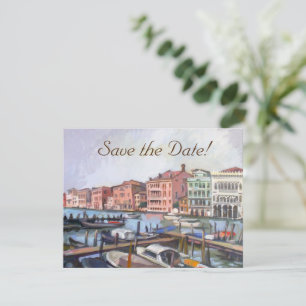 Gondeln Save-the-Date-Karten Einladung