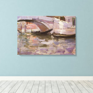 Gondeln von John Singer Sargent, Impressionismus K Leinwanddruck