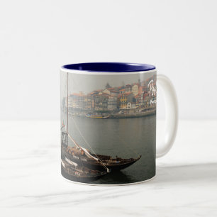 Gondeln von Porto - Das wahre Portugal Zweifarbige Tasse