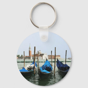 Gondeln von Venedig Schlüsselanhänger