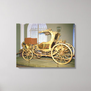 Gondelwagen der Kaiserin Catherine II Leinwanddruck