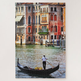 Gondola Auf dem Canal Grande Venedig Italien Reise
