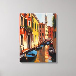 Gondola Serenade in Venedig Leinwanddruck