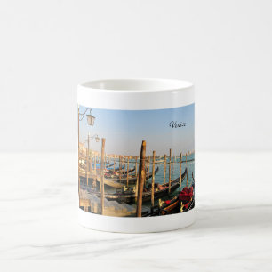 Gondole, Venise, Italie, photographie, tasse
