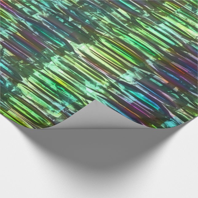 Gondoler Elegantes Muster Geschenkpapier (Ecke)