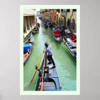 Gondolier in Venice