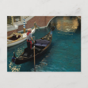 Gondolier Postkarte