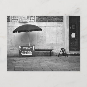 Gondolier Stand Postcard Postkarte