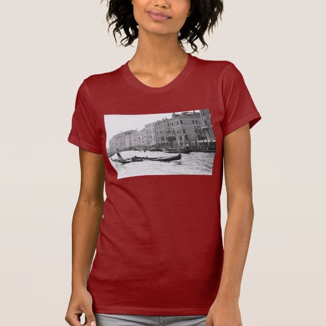 Gondoliere-Gondel-T - Shirt Venedigs Italien (Vorderseite)