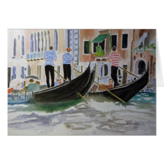 Gondoliers Italie