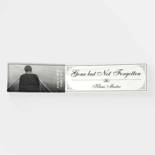 Gone, aber nicht vergessen - Classic Banner (Horizontal)