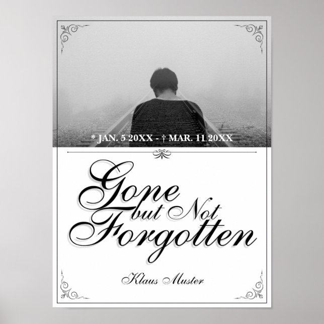 Gone, aber nicht vergessen - Classic Poster (Vorne)