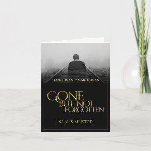 Gone, aber nicht vergessen - Dunkles Gold Karte