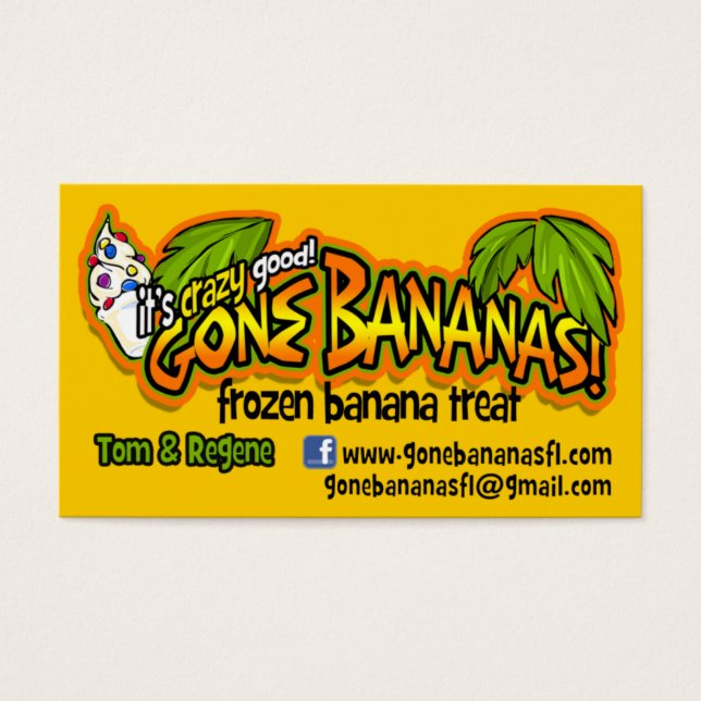 Gone Bananen (Vorderseite)